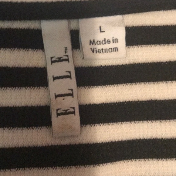 ELLE Striped Pendulum Top Size Large - Picture 6 of 8